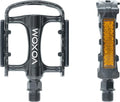 Voxom Pedal Touring Pe21 schwarz Aluminium-Körper Boron-Achse Gleitlager