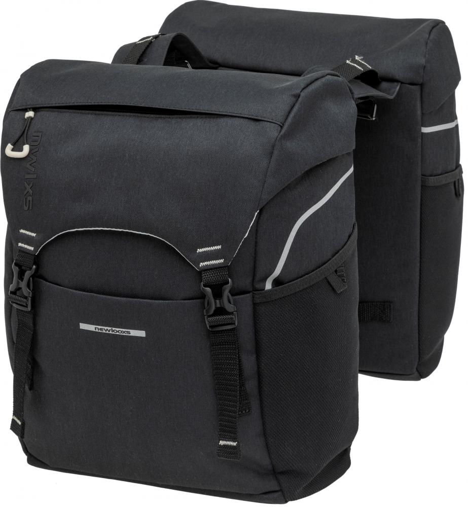 New Looxs Doppelpacktasche Sports Black 2x 19L Black - viel Stauraum für Alltag und Tour