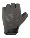 CHIBA BioXCell Road - Fahrradhandschuhe kurz, XS, dunkelgrau, ergonomische Gelpolster