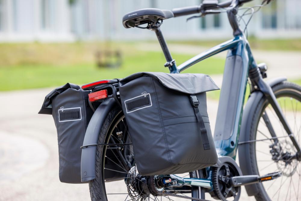 New Looxs Doppelpacktasche Leeds Double Black 2x 19L Black - clevere Gepäcklösung für Alltag und Tour