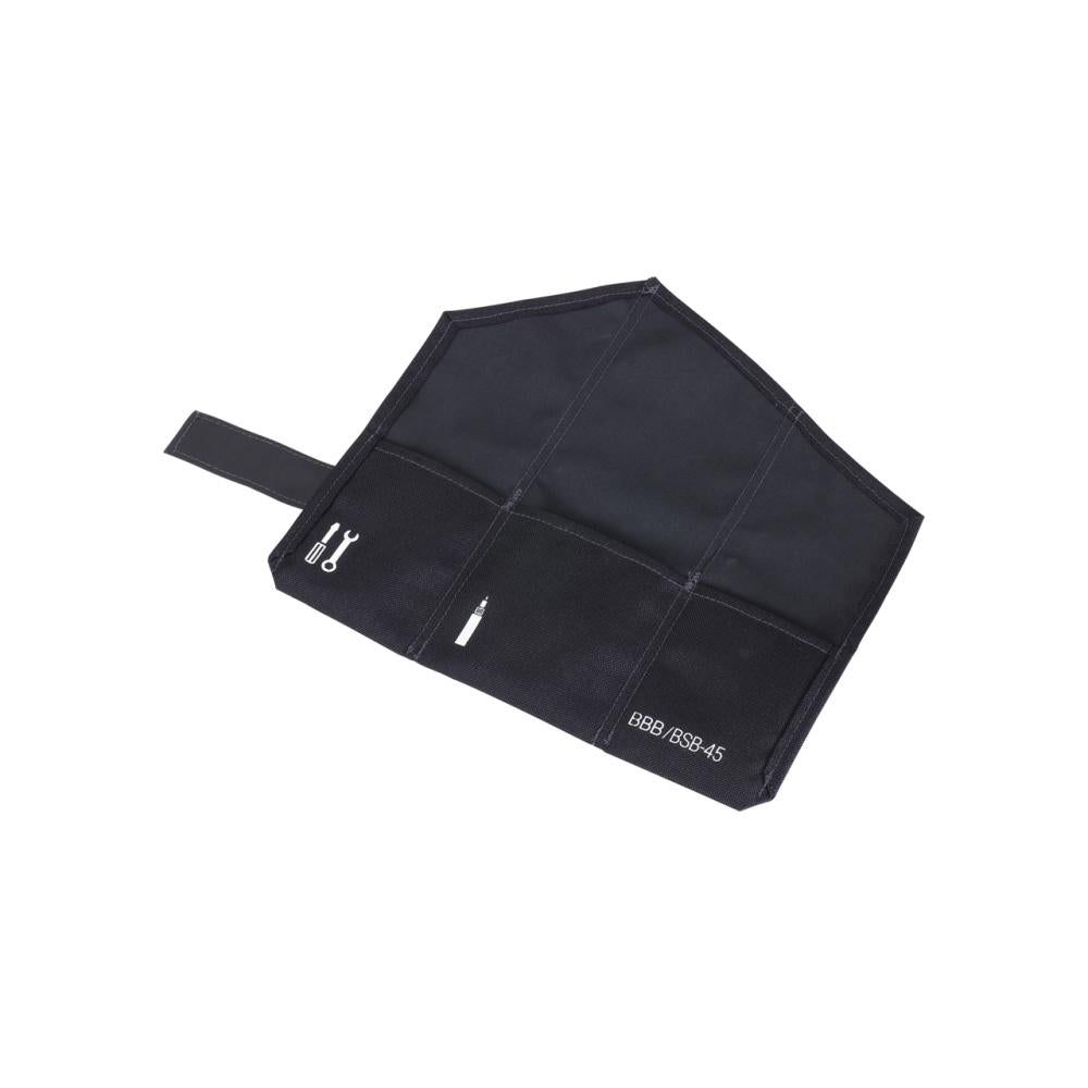 BBB Cycling BBB CombiSet RollPack CO2 Satteltasche L schwarz - komplettes Pannen-Notfallset
