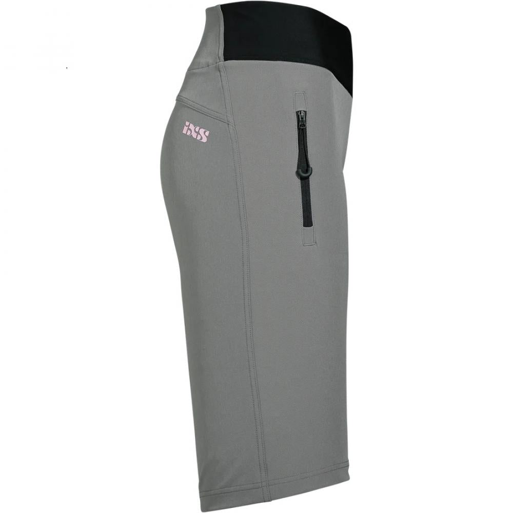 IXS Sports Division iXS Carve Hip-Hugger Women Shorts 38 graphite - maximaler Tragekomfort für MTB