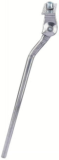 Pletscher Seitenständer ESGE 295 mm - robuster Aluminium-Druckguss-Ständer für 28 Zoll Fahrräder, inklusive M10x20 Innensechskantschraube und Federring, poliert, silber