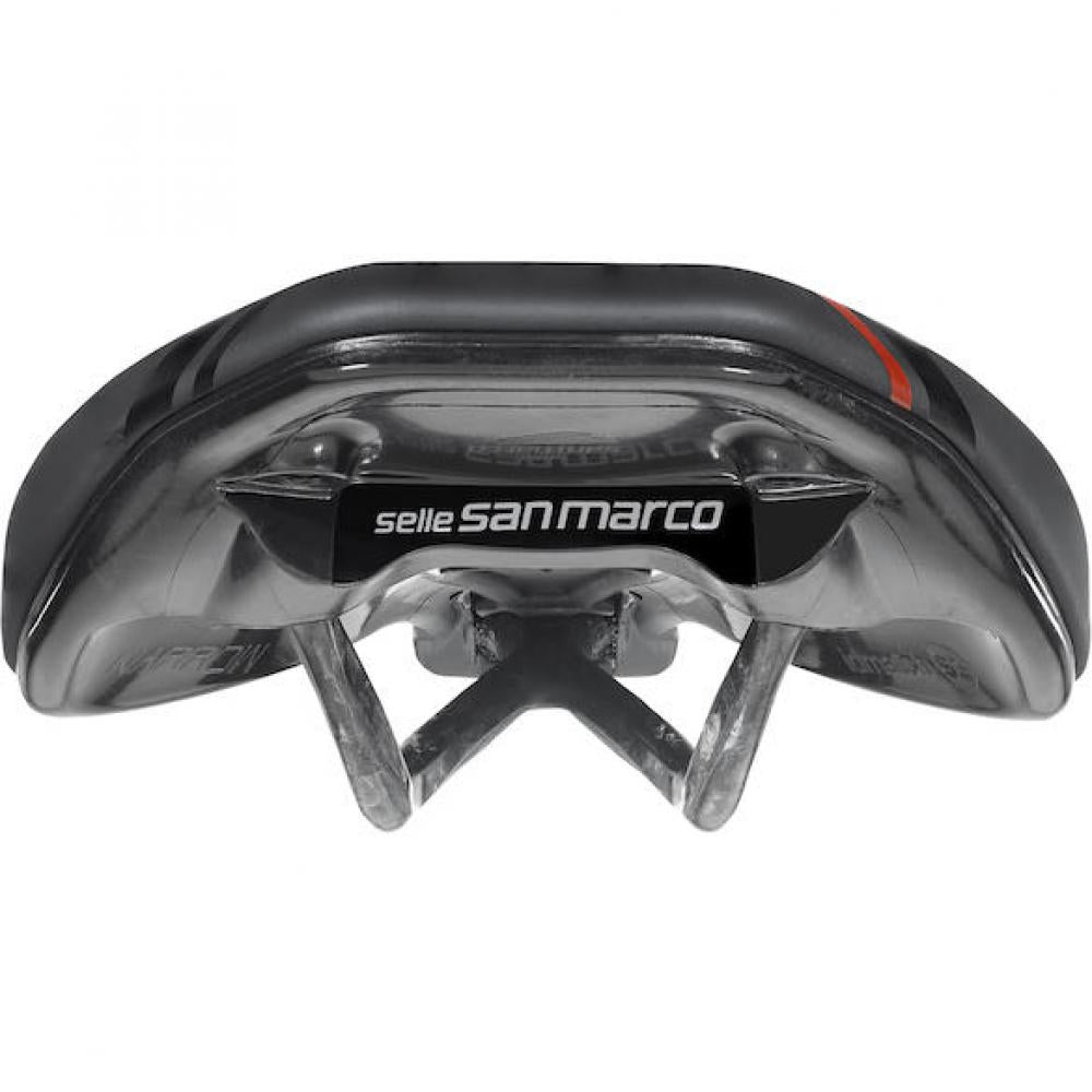 Selle San Marco Sattel Ground Shield Carbon FX 155 x 255 mm Schwarz - MTB-Sattel mit Schutzschild