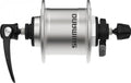 SHIMANO ALIVIO DH-T4000-1N Nabendynamo silber, 6V 1,5W für Felgenbremse Lichtanlage.