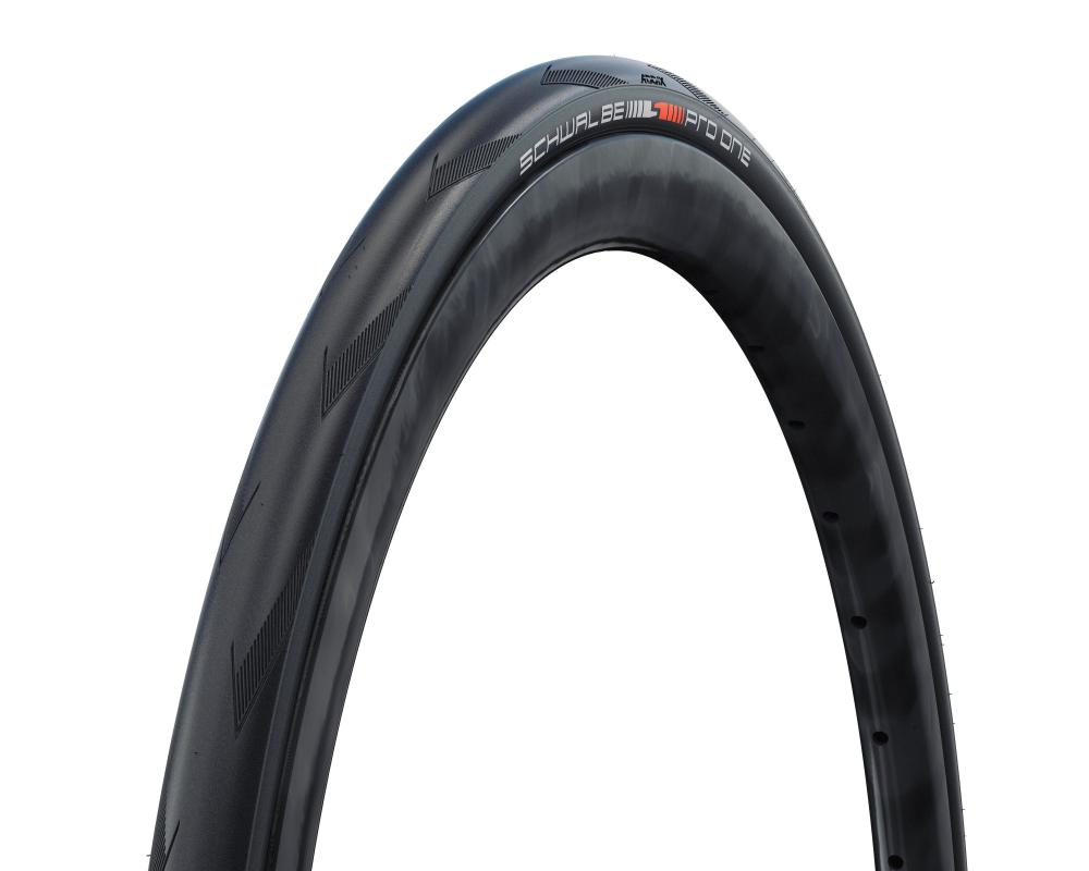 Schwalbe Pro One Rennradreifen 28-622 schwarz, Tubeless Easy, faltbar.