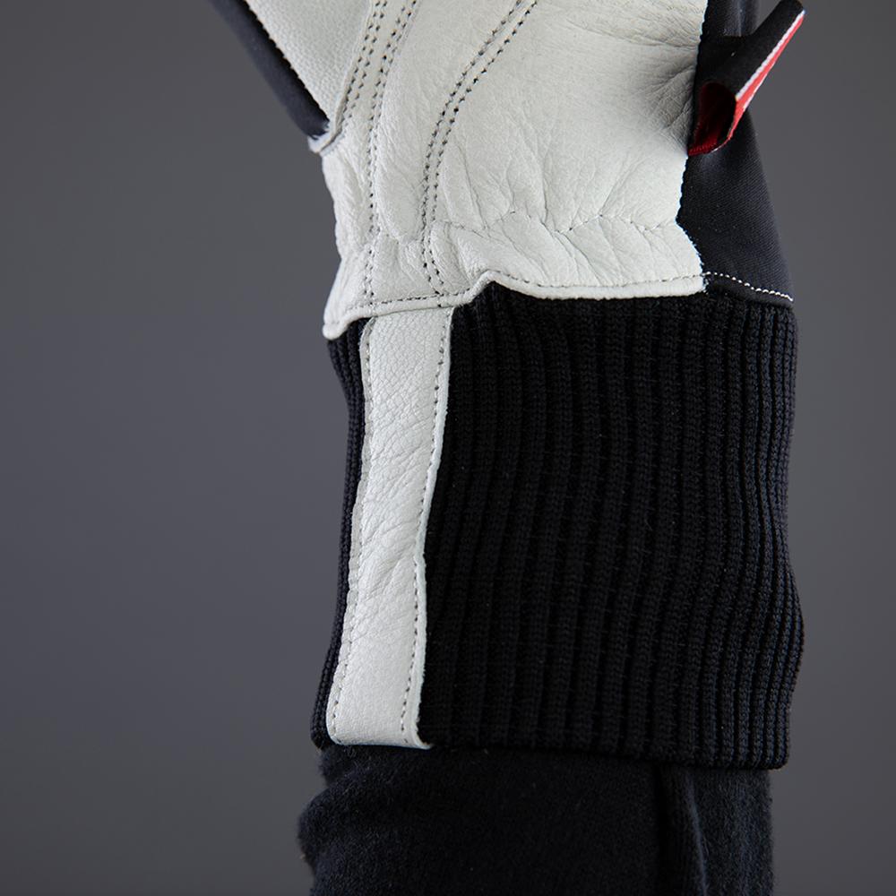 CHIBA Nordic Plus - winddichte, atmungsaktive Radhandschuhe mit Nappa-Leder, Größe 7