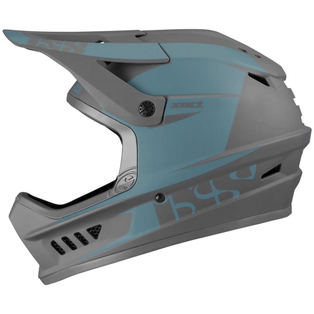 IXS Sports Division iXS XACT Evo helmet L/XL Ocean-Graphite - Fullface-Helm mit Top-Belüftung