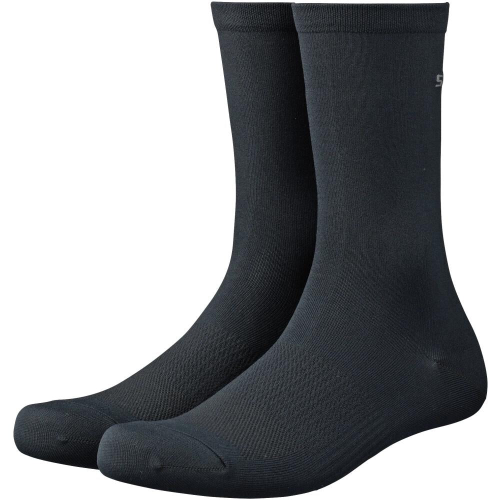 SHIMANO PERFORMANCE SOCKS BLACK Größe L/XL BLACK - atmungsaktive Radsocken