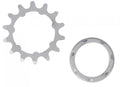 XLC Single Speed Fahrrad Ritzel 1/8" 14 Zähne mit Träger, matt verchromt.
