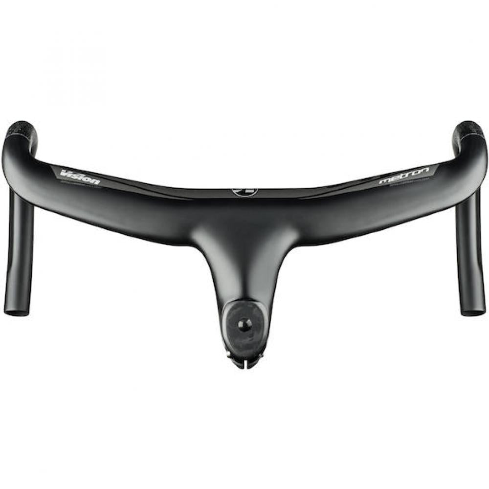 Vision Lenker Metron 5D Super Compact 80 x 360 mm Schwarz - integrierter Aero-Carbonlenker