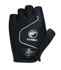 CHIBA Cool Air - Radhandschuhe kurz, schwarz, Größe L, atmungsaktiv