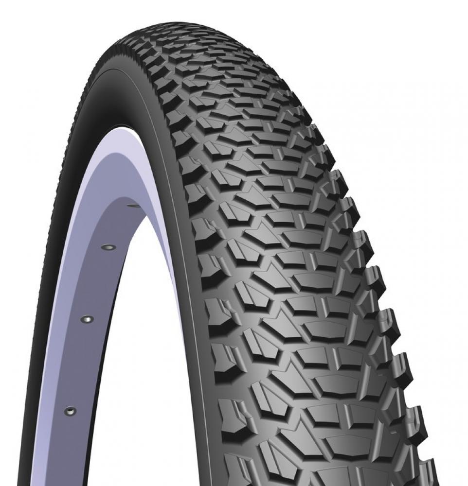 Mitas Cheetah R15 Pre Classic 22 16x2.10 (54-305) schwarzer Drahtreifen mit griffigem Offroad-Profil.