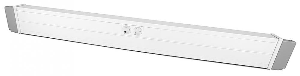 Trägerschiene Unior mit Kabelkanal und Steckdose 990HPC