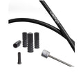capgo BL Schaltset ECO '1x' Shimano/Sram ROAD ATB MTB Schwarz - 95 g Leichtes Schaltzugset mit minimaler Reibung