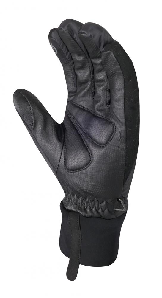Chiba City Liner Winterhandschuh Schwarz Gr. XXL - wind- & wasserdicht, Primaloft-Futter, Touchfinger, Carbon-Grip & Reflexelemente