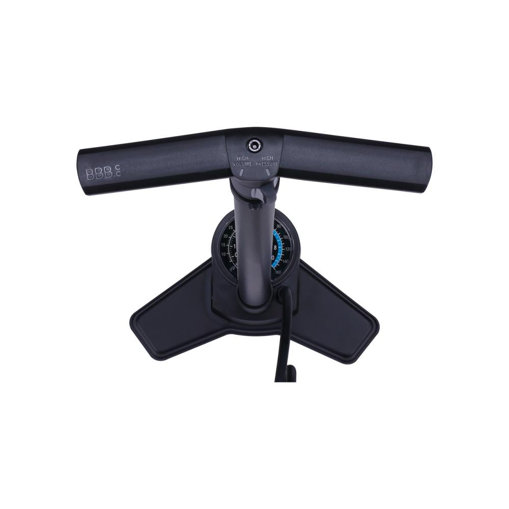 BBB Cycling BBB Standpumpe AirSwitch HP/HV switch One Size schwarz - flexible Hochdrucklösung
