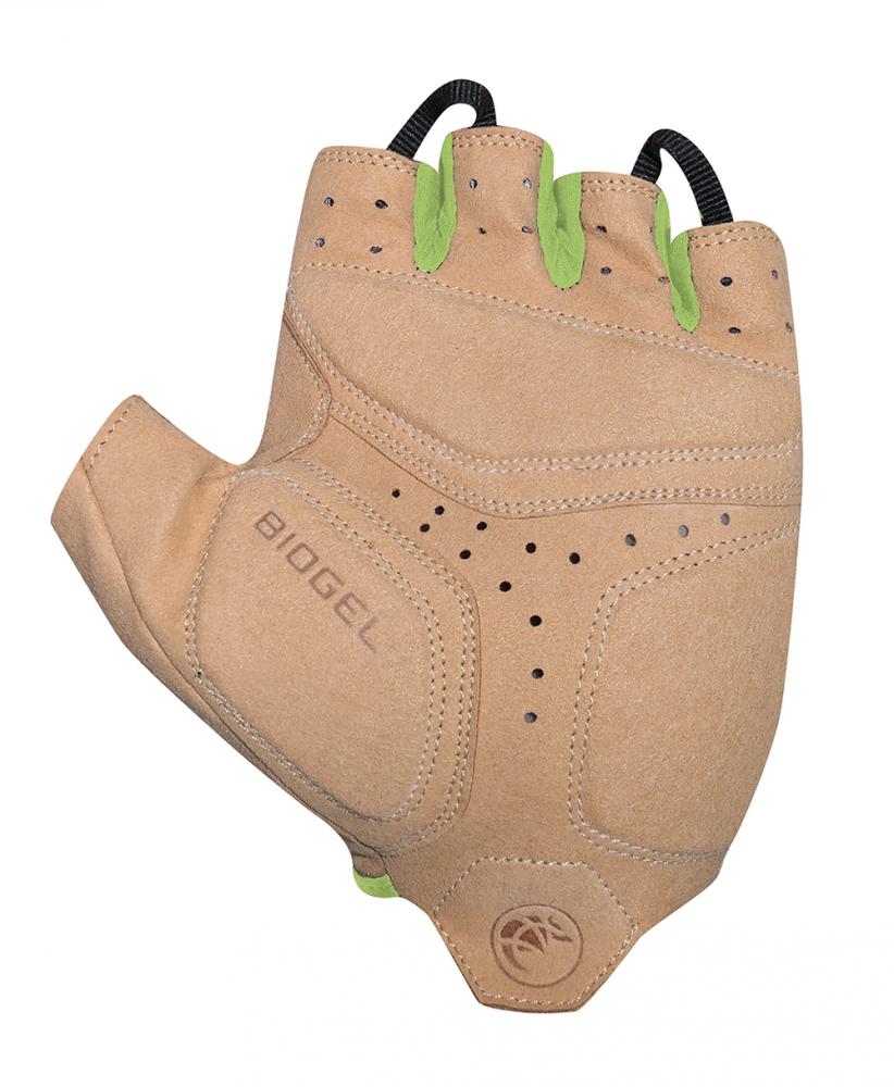 CHIBA Nature ECO - Radhandschuhe apfelgrün, L, atmungsaktiv & gepolstert