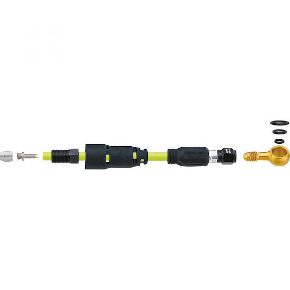 Jagwire Pro Quick-Fit Adapterset SRAM/AVID Schwarz/Gold - Langlebige Bremsleistung