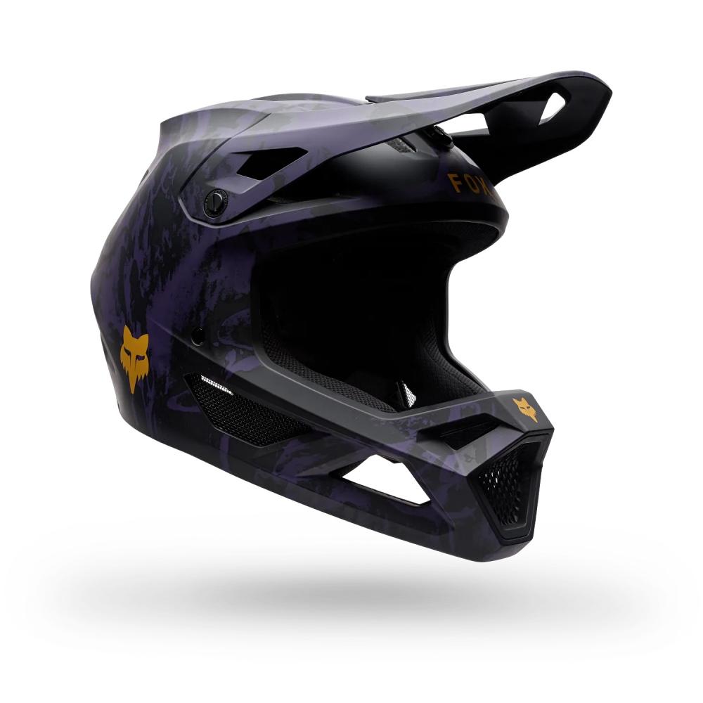 FOX Rampage Image Print Fullface-MTB-Helm Plum M 57-58 cm