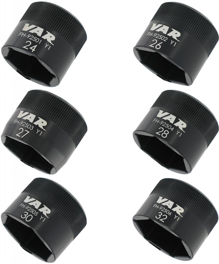 VAR Steckschlüssel 32mm Gabelkappe 32 mm - präzises Werkzeug für Federgabel-Oberkappen