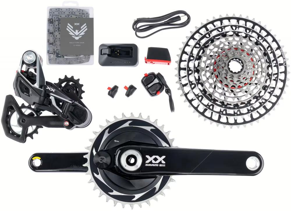 SRAM Kit XX SL AXS Eagle Transmission 175 mm Powermeter - Highend 1x12 MTB-Antrieb