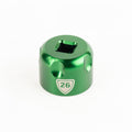 Abbey Tools Werkzeug für Federgabel Top-Caps 26 mm Grün - präzises Montage-Tool