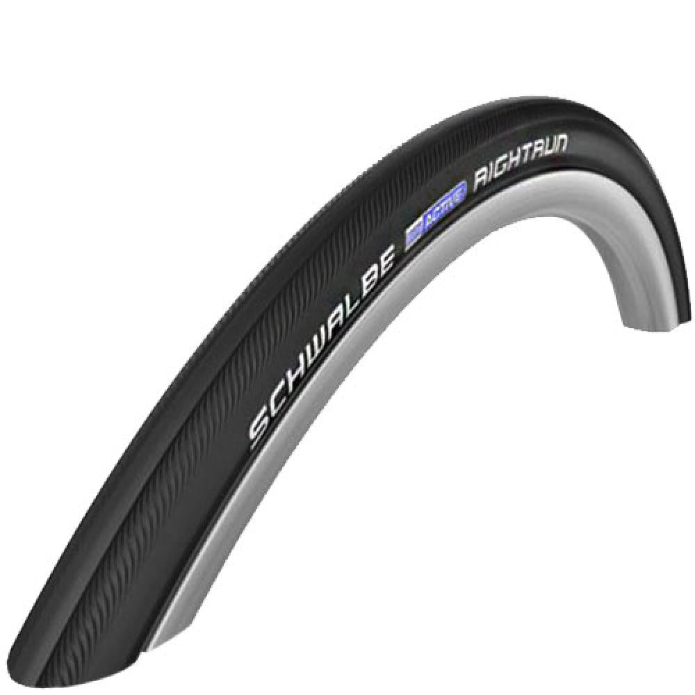 Schwalbe Rightrun Fahrradreifen 24x1.00" (25-540) schwarz, Drahtreifen HS387.