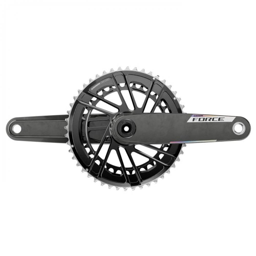 SRAM Force E1 Kurbelgarnitur 175 mm 46-33T - leichte, steife 2-fach Rennradkurbel