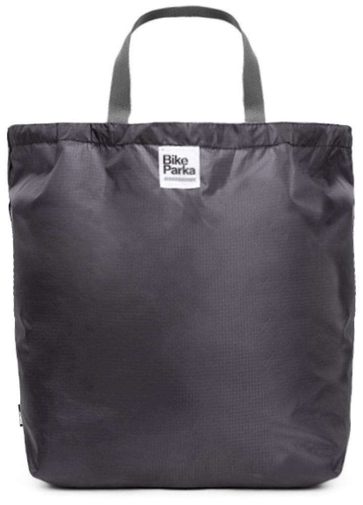 BikeParka Falttasche TOTE Black One Size Black - robuste faltbare Einkaufstasche