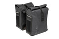New Looxs Doppelpacktasche Varo Racktime Grey 2×16 l Grau - wasserdichte Fahrrad-Gepäcktasche