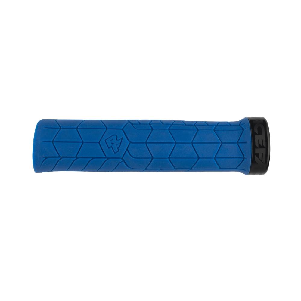 Race Face Getta Grip Lock-On Griff, 30mm, blau/schwarz - sicherer Halt und maximaler Komfort