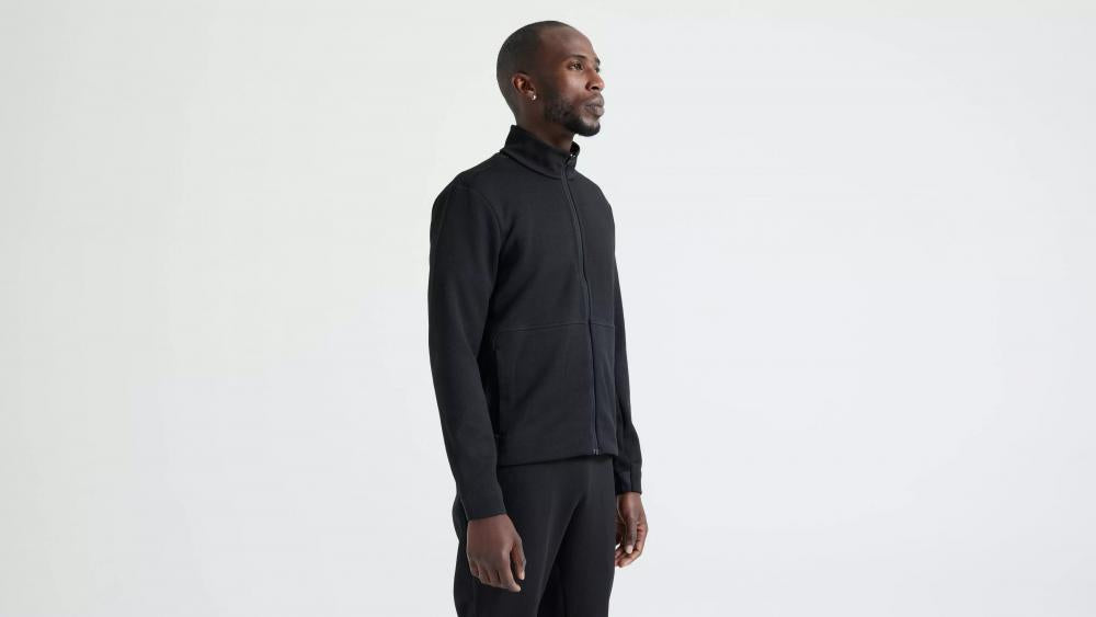 TRACK JACKET MEN BLK XL - Schwarz
