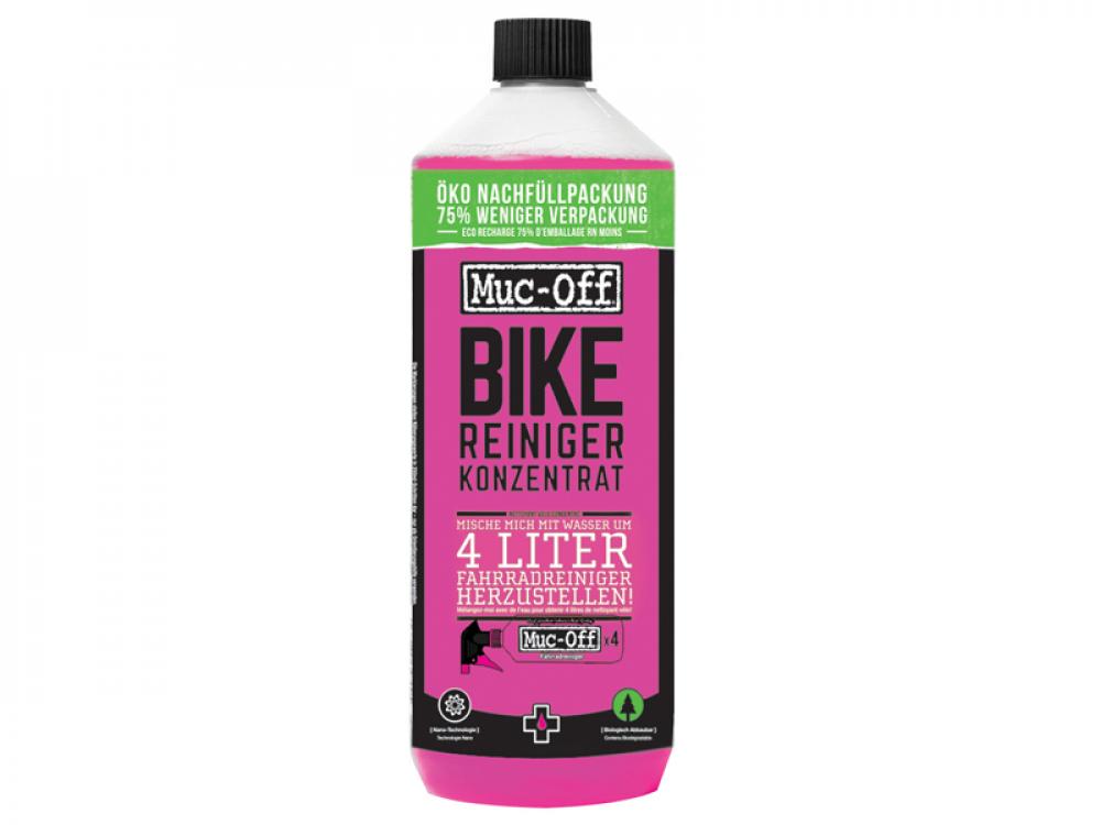 Muc Off Bike Cleaner Concentrate 1000 ml Pink - Nano Gel biologisch abbaubar