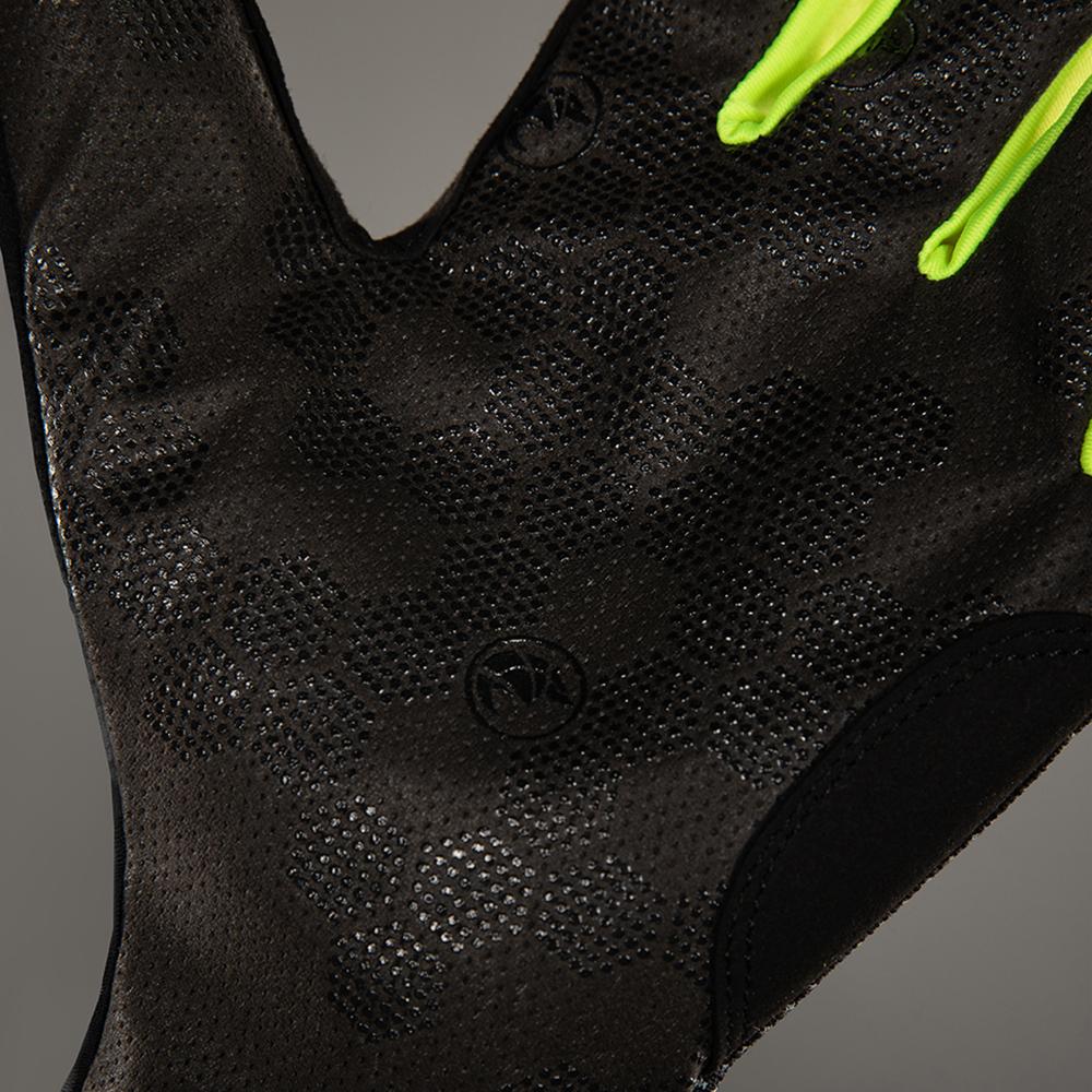 CHIBA Superlight - Radhandschuhe XL schwarz/neongelb, leicht & atmungsaktiv
