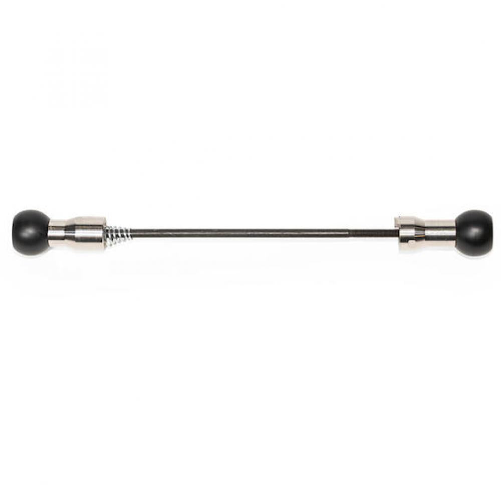 Burley Schnellspannachse COHO Ballz 130-135 mm Silber - für Coho XC Anhänger
