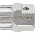 Procraft Kassettenabzieher Essential HG Silber mit 1/2 Zoll Antrieb für präzisen Kassettenwechsel am Fahrrad.