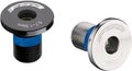 FSA Kurbelschrauben M8 Silber - Chromoly-Stahl Paar mit Self-Extracting