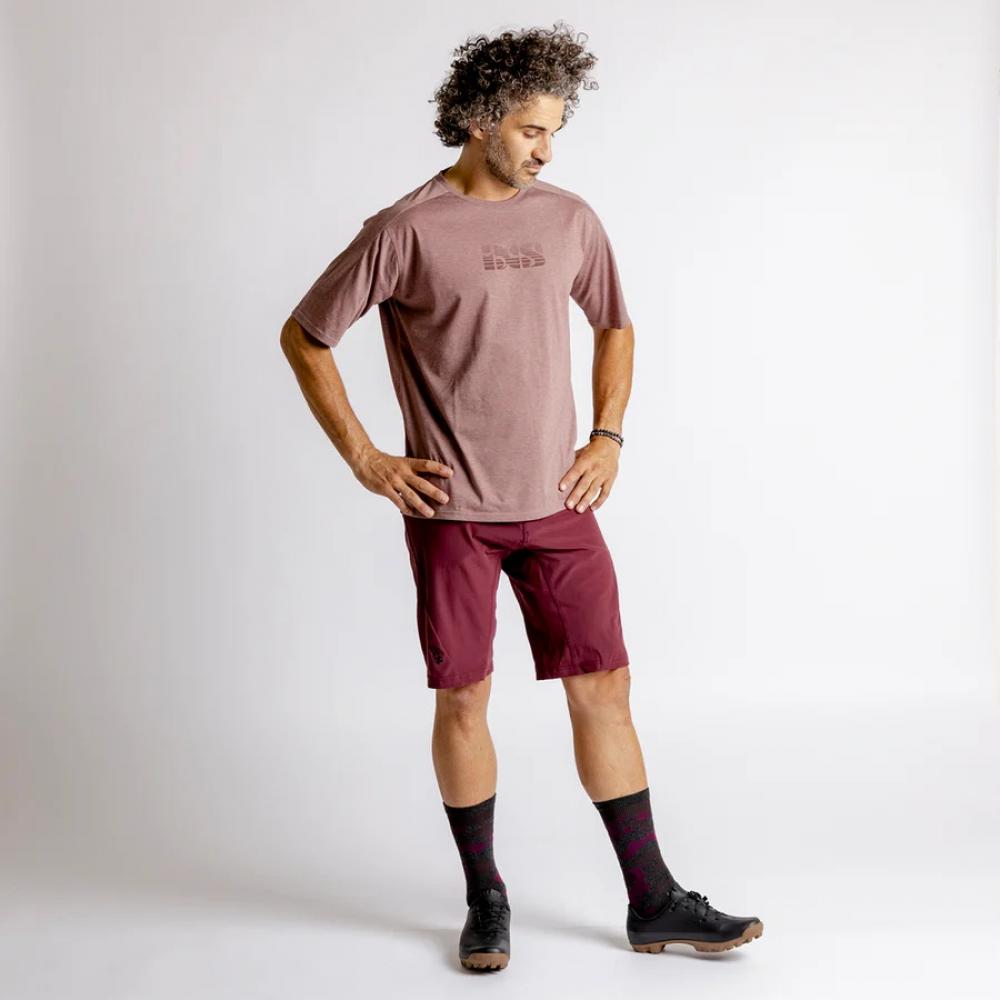 IXS Sports Division iXS Flow XTG Shorts XL Raisin - leichte Gravel- & Trail-Bikeshorts