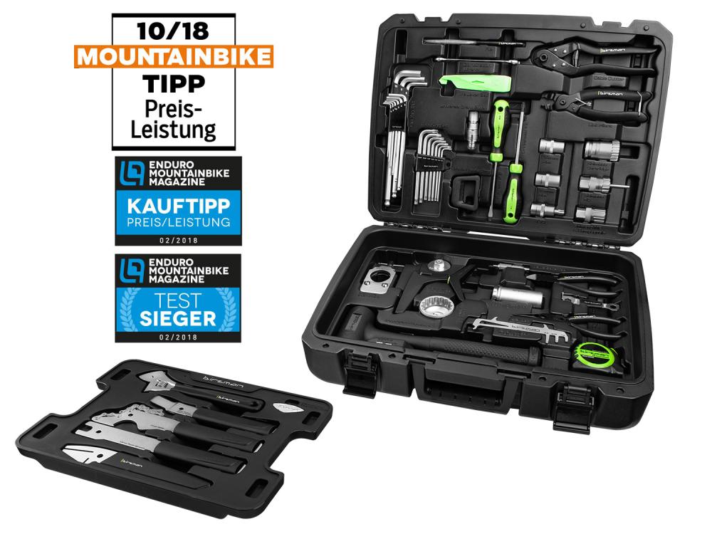 Birzman Studio Tool Box Werkzeugkoffer 37-teilig - Professionelles Fahrrad-Werkzeugset