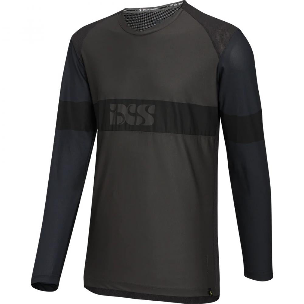 IXS Sports Division iXS Trigger EVO Long Sleeve Jersey M Anthracite-Black - renntaugliches Bike-Trikot