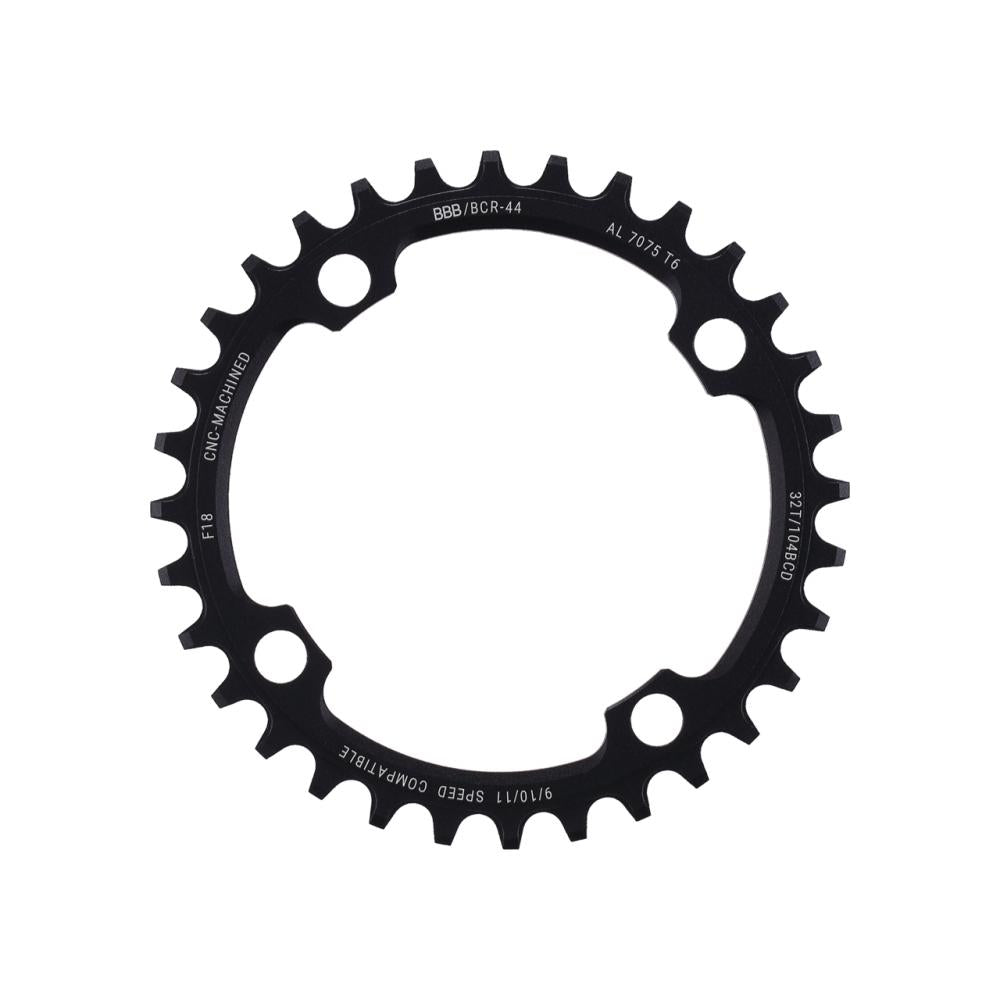 BBB Cycling BBB Kettenblat MTBGear narrow wide 32T/104mm anthrazit - sicherer Kettenhalt im MTB-Einsatz