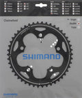 SHIMANO Kettenblatt FC-CX50 46 Zähne Schwarz - präziser Antrieb für Cyclocross und Straßenräder