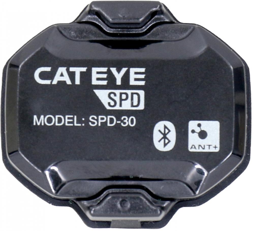 CATEYE Geschwindigkeitssensor kabellos SPD-30 Bluetooth/ANT+ 30 Blue - präzise, magnetlose Trittfrequenzmessung