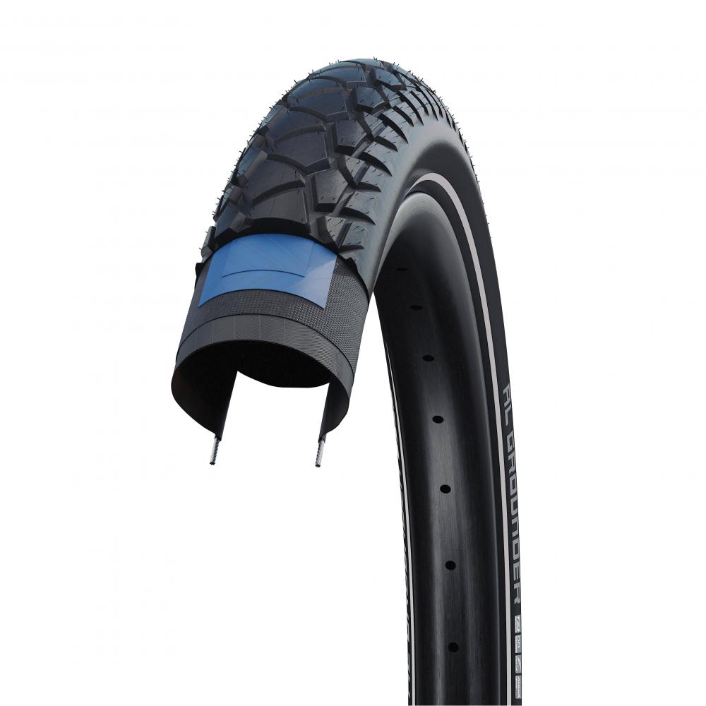 Schwalbe Reifen Al Grounder 27.5x2.60 65-584 schwarz Reflex E-50 HS611 Draht - Fahrradreifen