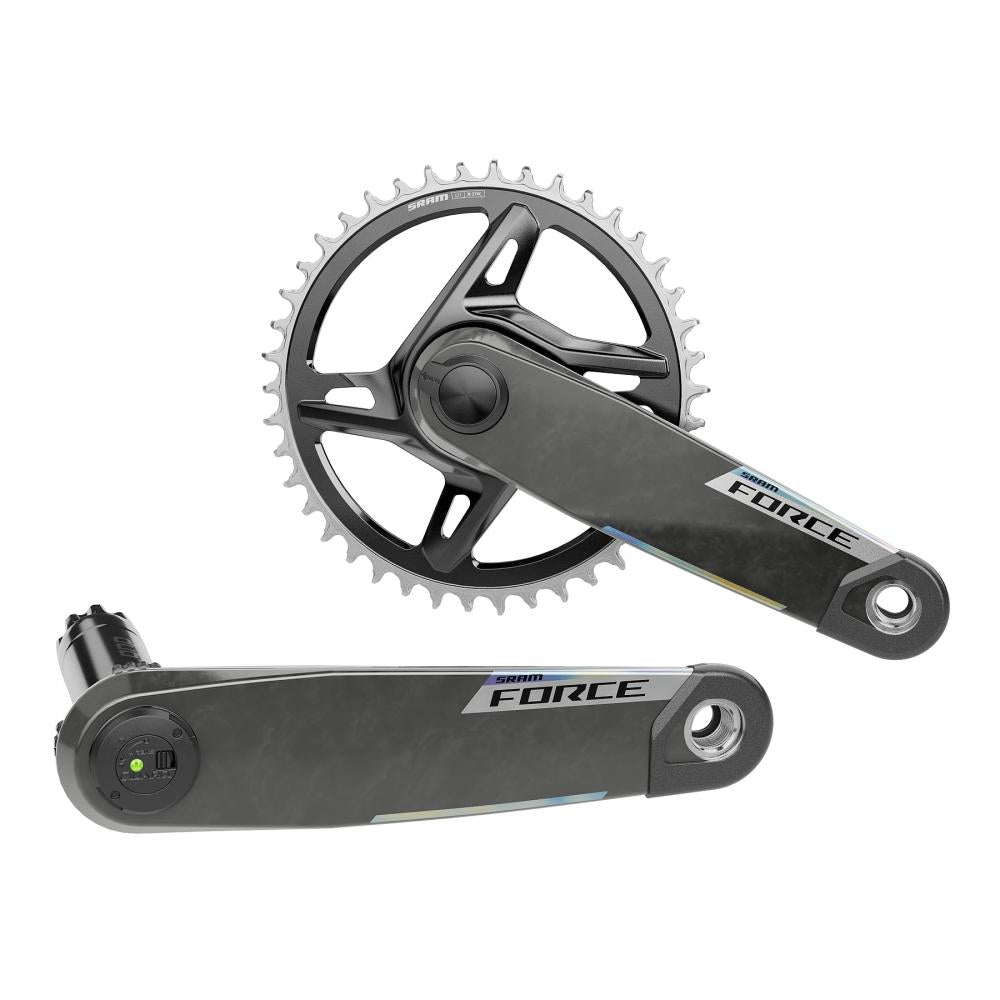 SRAM Kurbelgarnitur Quarq Force XPLR E1 160 mm - präziser Leistungsmesser für Gravel und Road