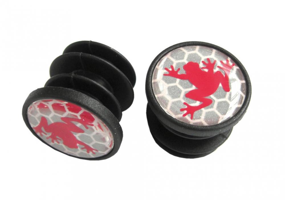 SRAM Lenkerendkappen Make the Leap Road - 2 Stück, Frosch Logo, 39 g