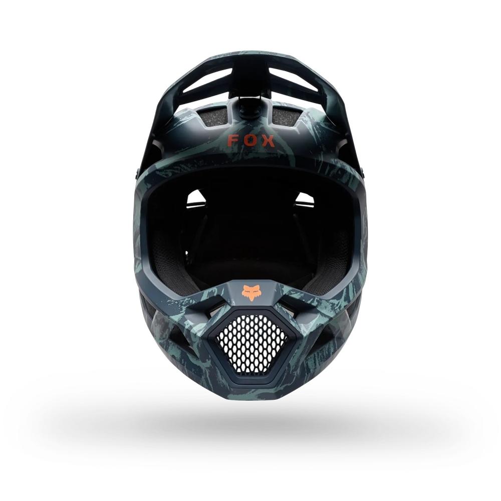 FOX Rampage Image Print Fullface-MTB-Helm Arctic Blue S 55-56 cm