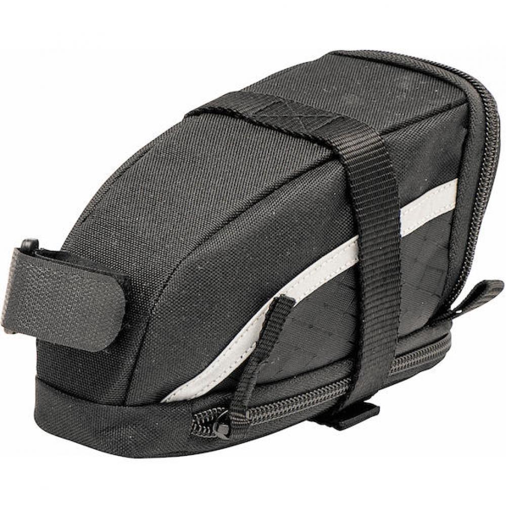 Procraft Satteltasche Maxi II 1,4 L schwarz - robuste, wasserabweisende Rahmentasche