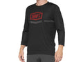 100% Airmatic 3/4 Sleeve Jersey M black/red - komfortables All-Mountain Trikot
